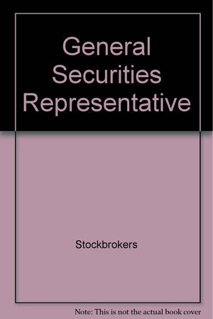 General Securities Representative (Passtrak (Numbered)),Used