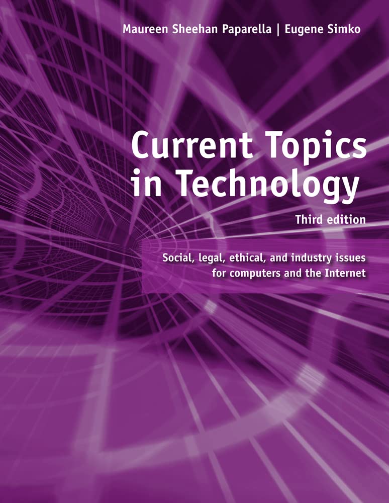 Current Topics in Technology