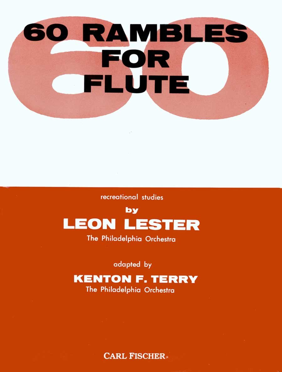 O4686  60 Rambles For Flute,New