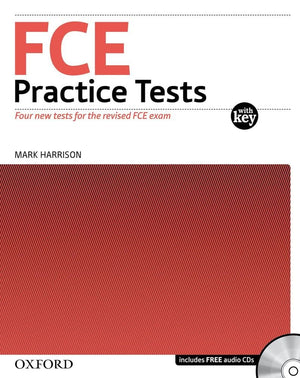 FCE Practice Tests w/key and Audio CDs pack,Used