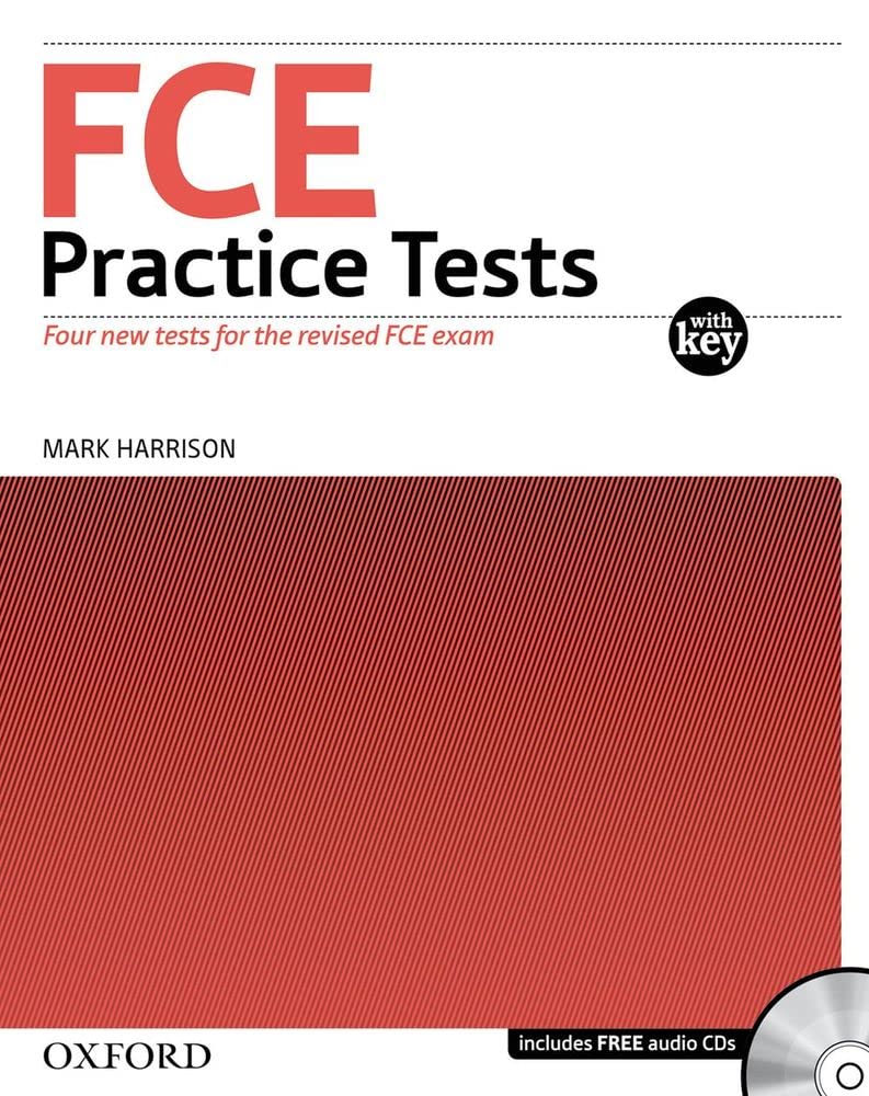 FCE Practice Tests w/key and Audio CDs pack,Used