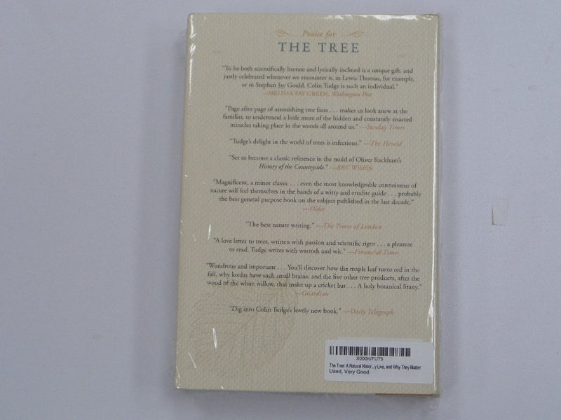 The Tree: A Natural History of What Trees Are, How They Live, and Why They Matter,Used
