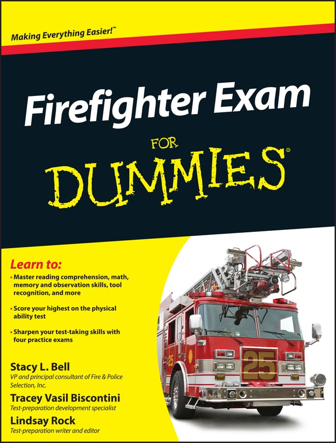 Firefighter Exam For Dummies,Used
