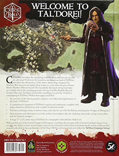Critical Role: Tal'Dorei Campaign Setting,Used