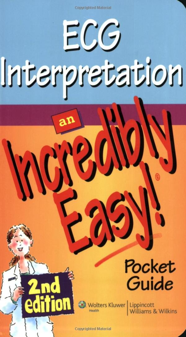 ECG Interpretation An Incredibly Easy!: Pocket Guide,Used
