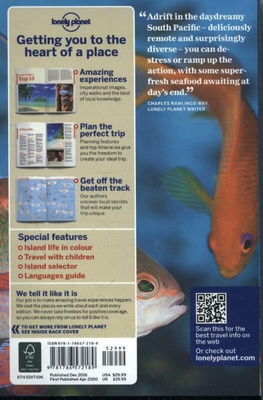 Lonely Planet South Pacific 6 (Travel Guide)
