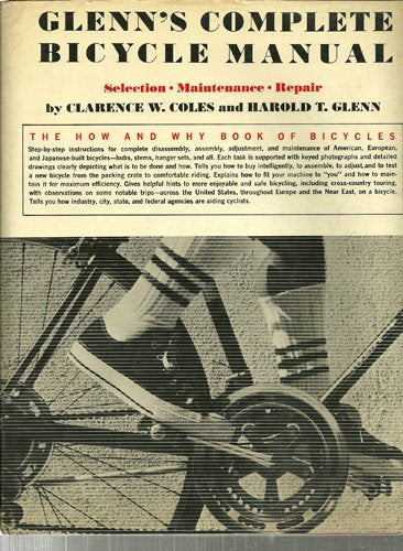 Glenns Comp Bicycle Manual,New