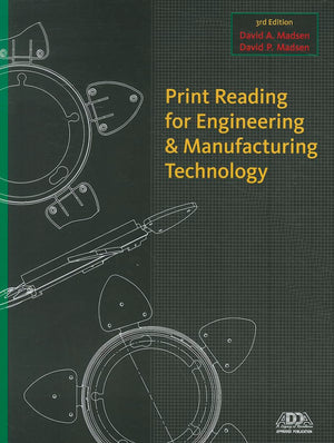 Print Reading For Engineering And Manufacturing Technology With Premium Web Site Printed Access Card
