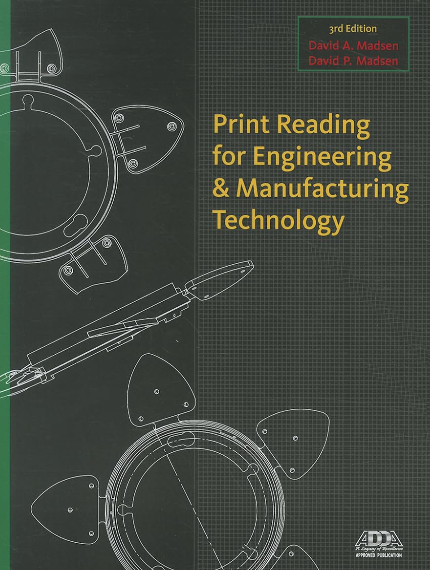 Print Reading For Engineering And Manufacturing Technology With Premium Web Site Printed Access Card