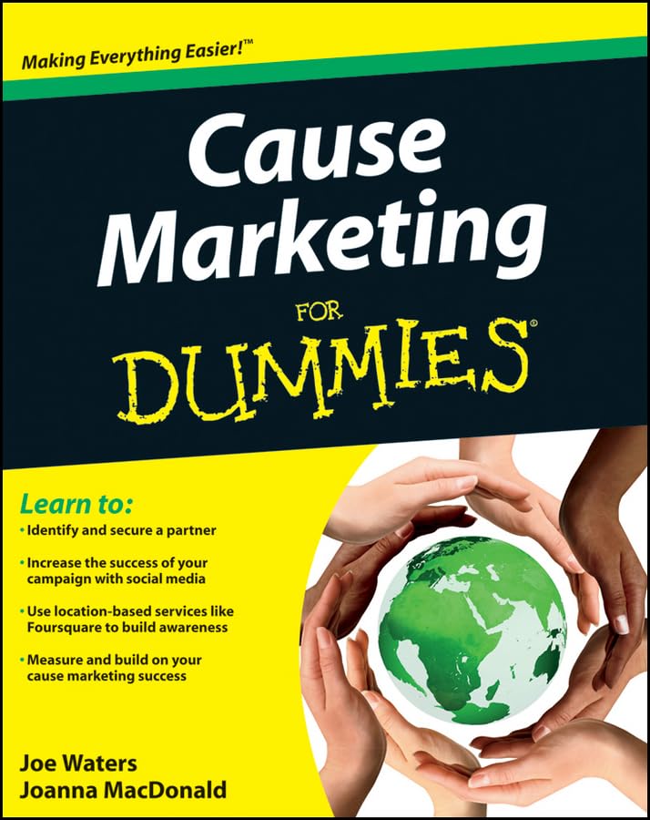 Cause Marketing for Dummies,Used