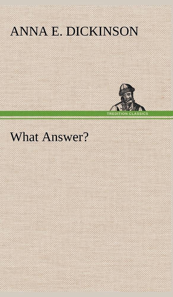 What Answer?,Used