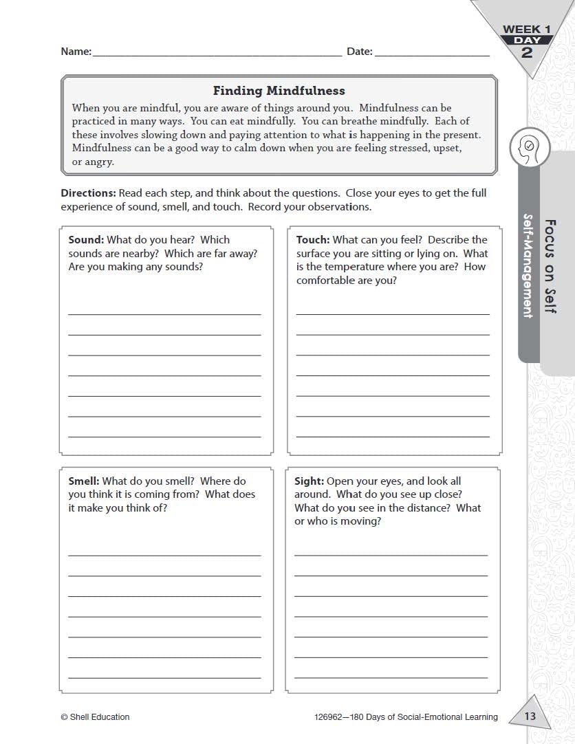 180 Days: SocialEmotional Learning for 6th Grade Practice Workbook for Classroom and Home, Cool and Fun Practice Created by Tea,Used