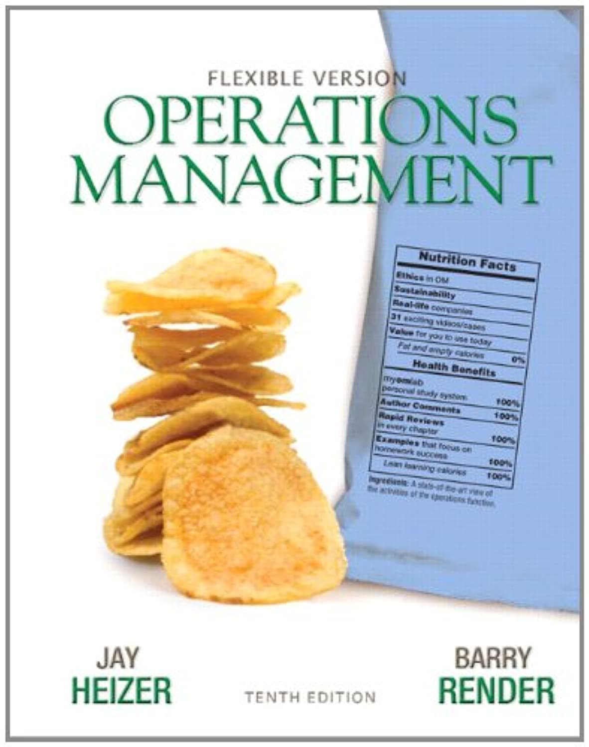 Operations Management Flexible Version (10th Edition),New