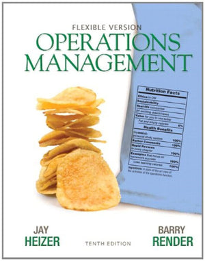 Operations Management Flexible Version (10th Edition),New