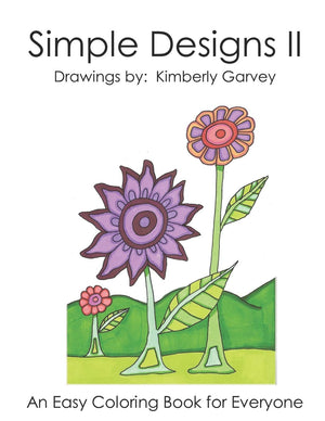 Simple Designs II: Another Easy Coloring Book for All,Used