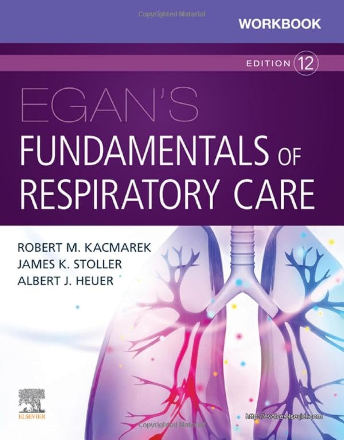 Workbook For Egan'S Fundamentals Of Respiratory Care,Used