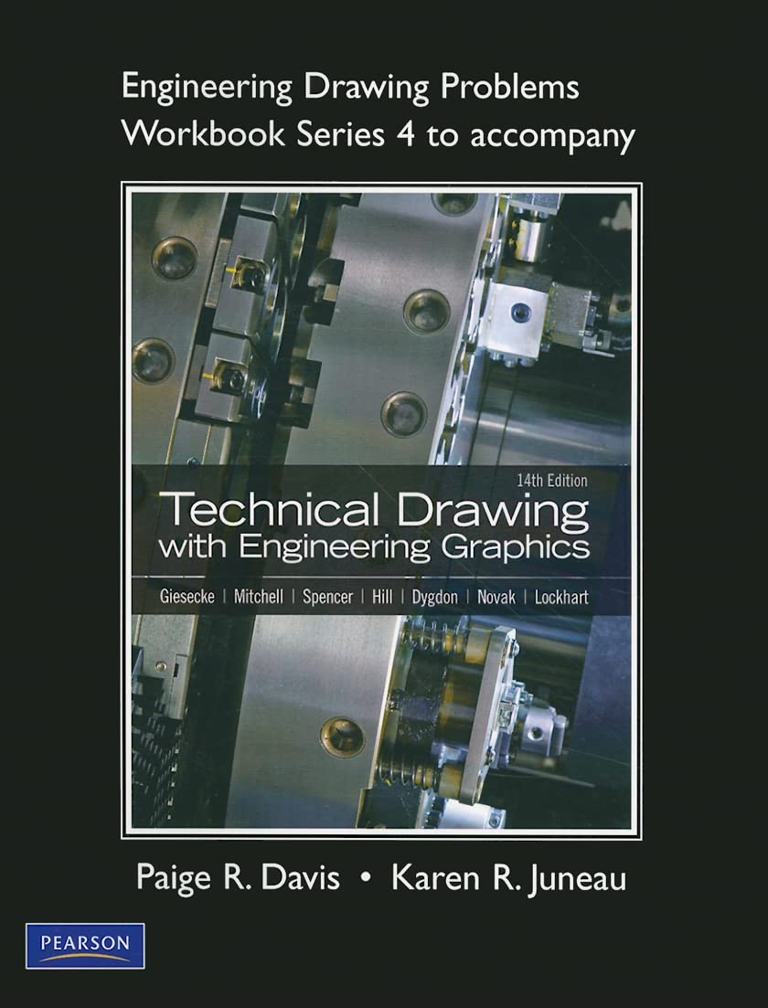 Engineering Drawing Problems Workbook (Series 4) for Technical Drawing with Engineering Graphics,New