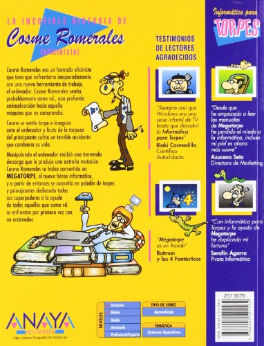 Windows Vista (Informatica Para Torpes/ Information Technology for Dummies) (Spanish Edition),Used
