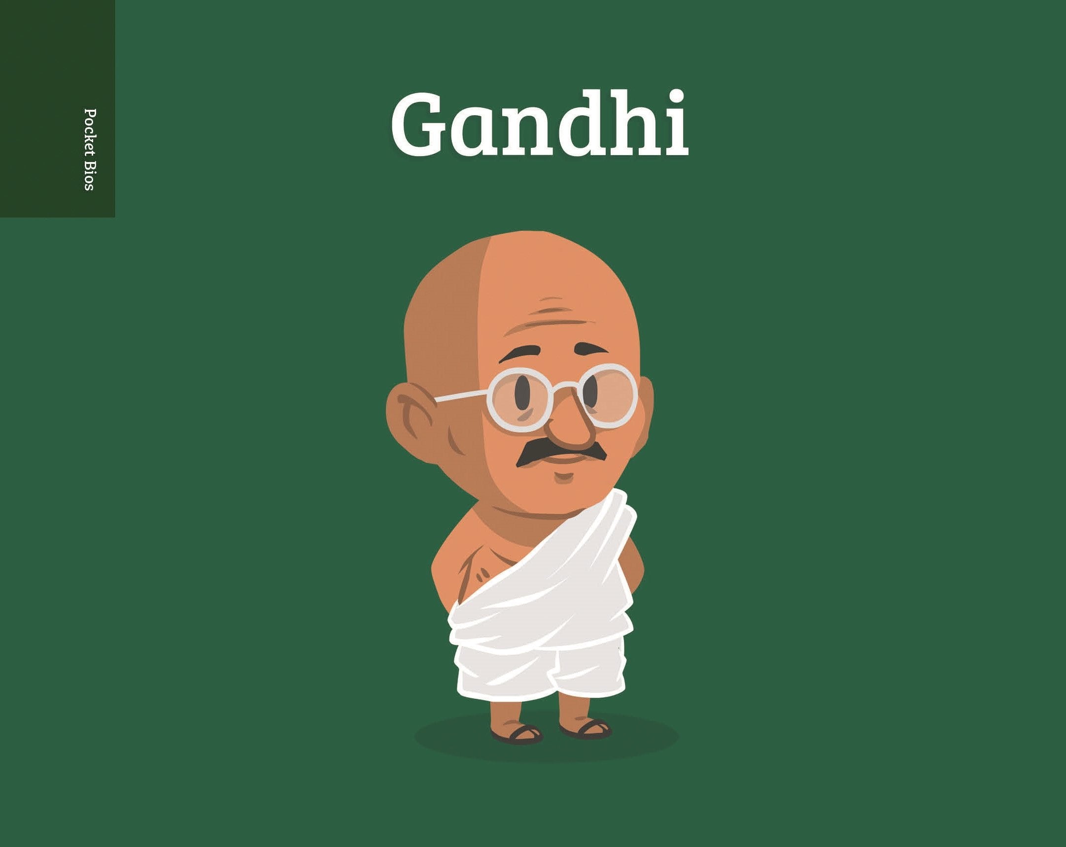 Pocket Bios: Gandhi,Used
