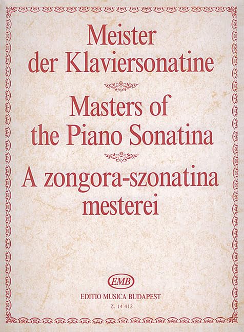 Masters of the Piano Sonatina,Used