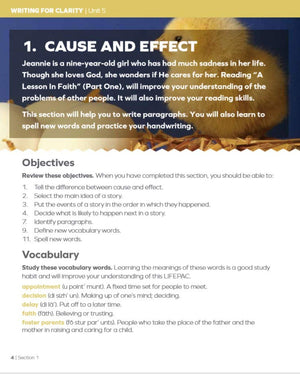 Lifepac Language Arts Homeschool Curriculum: 4Th Grade