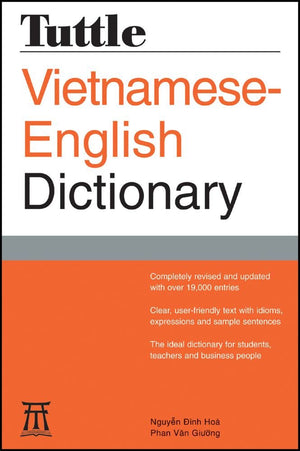 Tuttle Vietnameseenglish Dictionary: Completely Revised And Updated Second Edition (Tuttle Reference Dic),Used