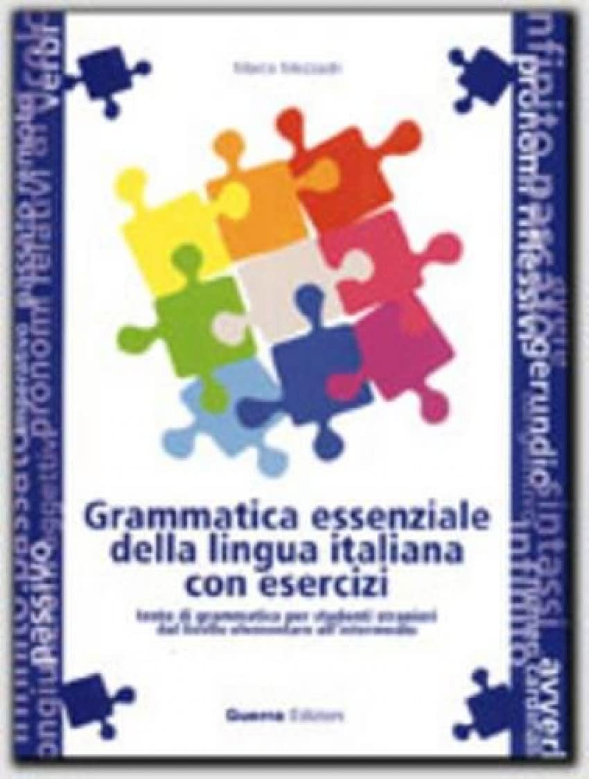 Grammatica Essenziale Della Lingua Italiana Con Esercizi,Used