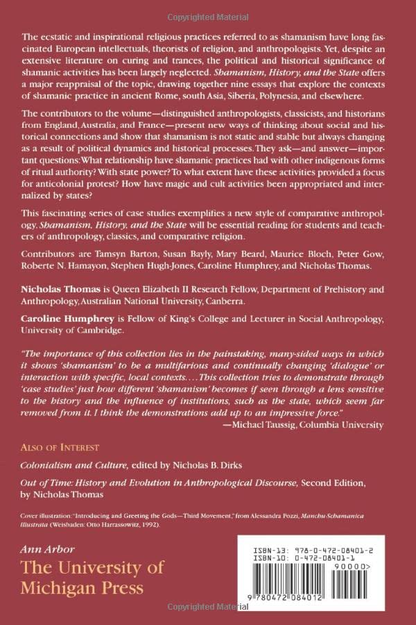 Shamanism, History, and the State,New