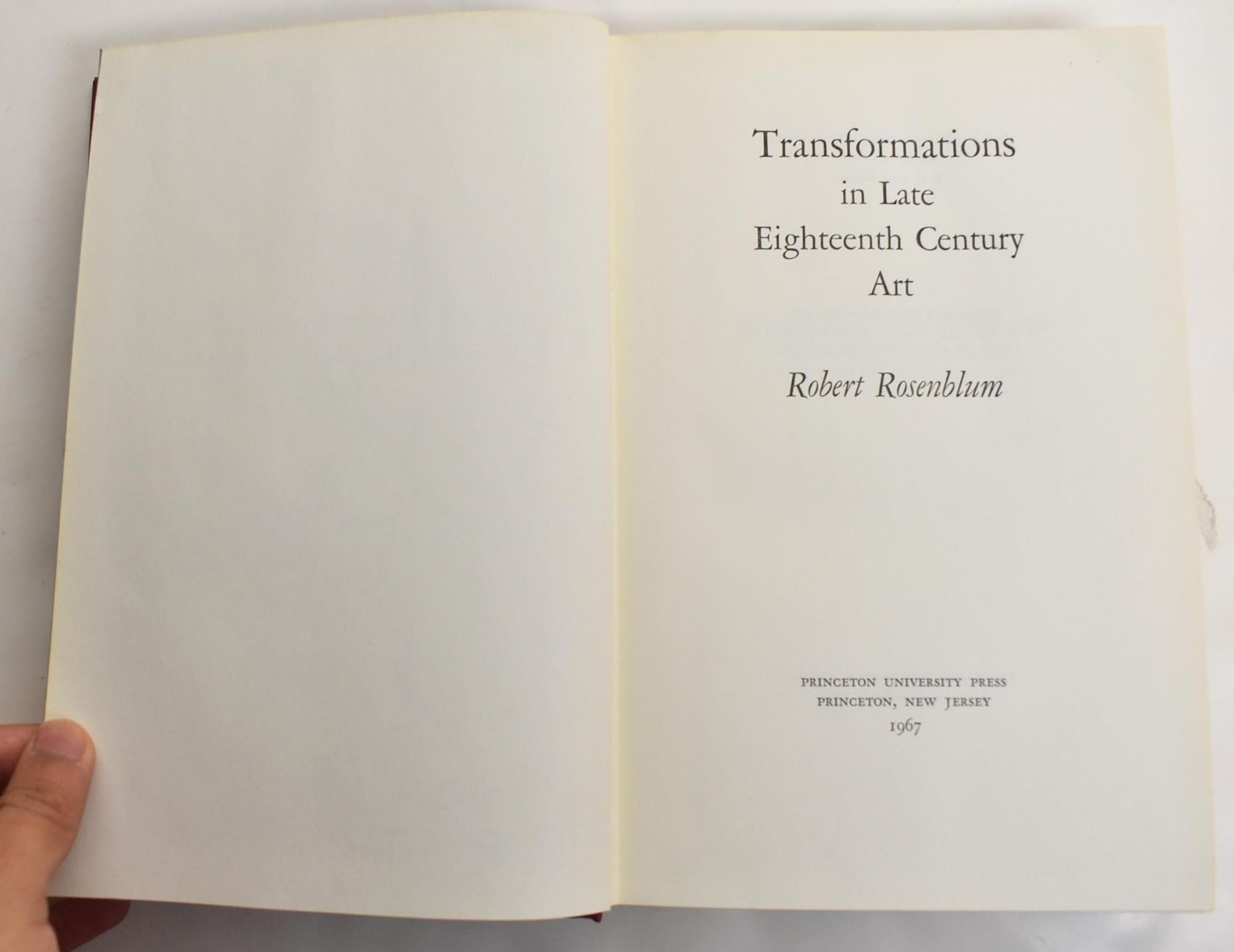 Transformations in Late EighteenthCentury Art,Used
