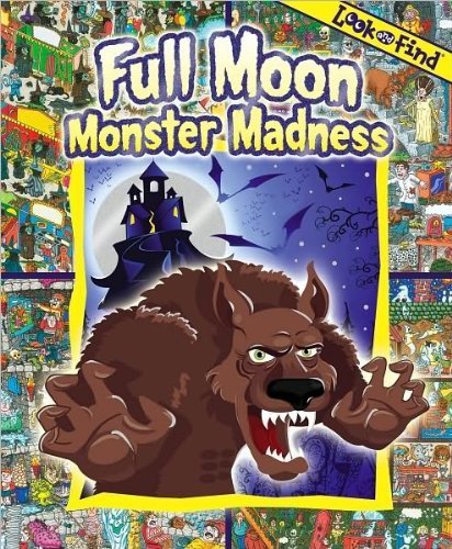 Full Moon Monster Madness Look and Find,Used