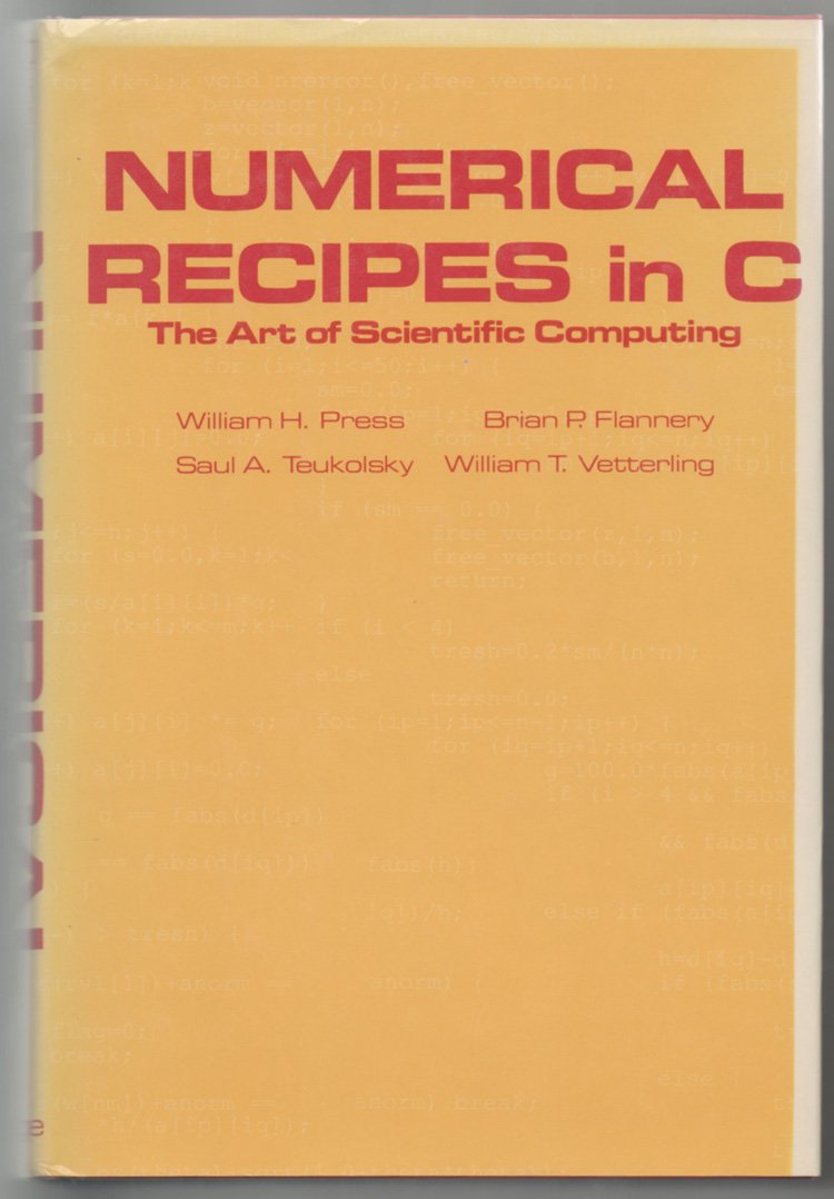 Numerical Recipes in C,Used