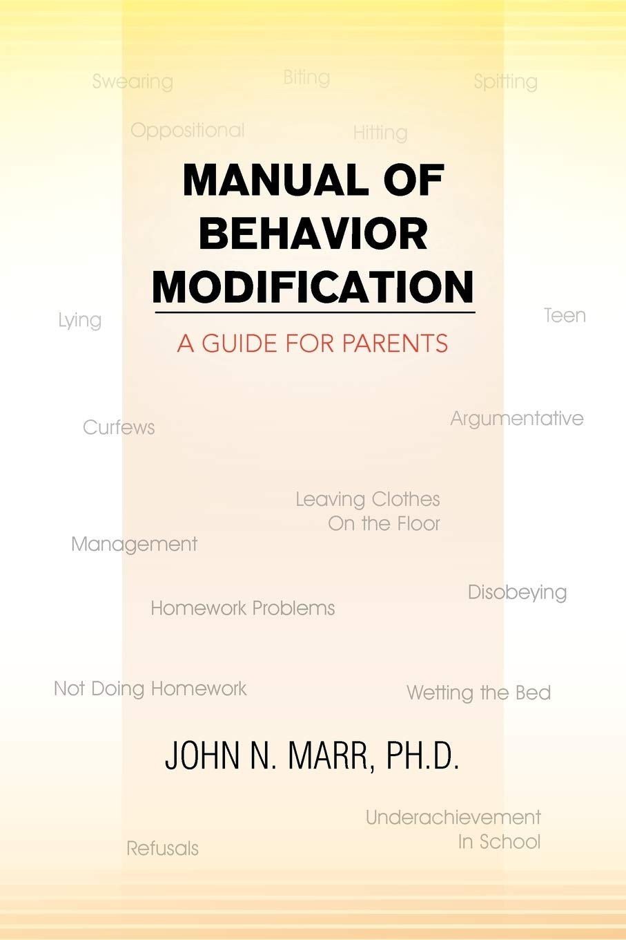 Manual Of Behavior Modification,Used