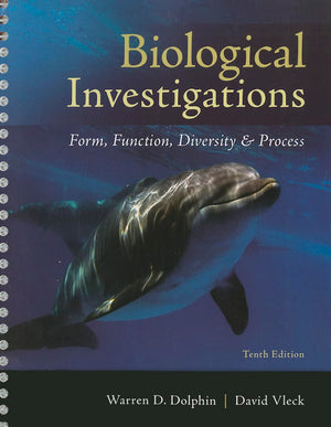 Biological Investigations Lab Manual,New