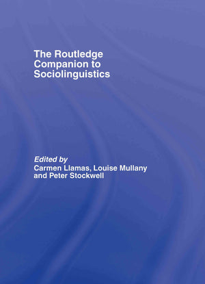 The Routledge Companion to Sociolinguistics (Routledge Companions),Used
