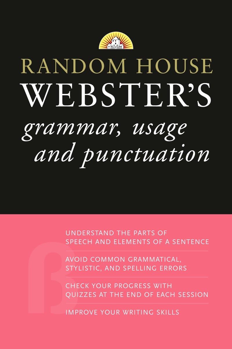 Random House Webster'S Grammar, Usage, And Punctuation-used