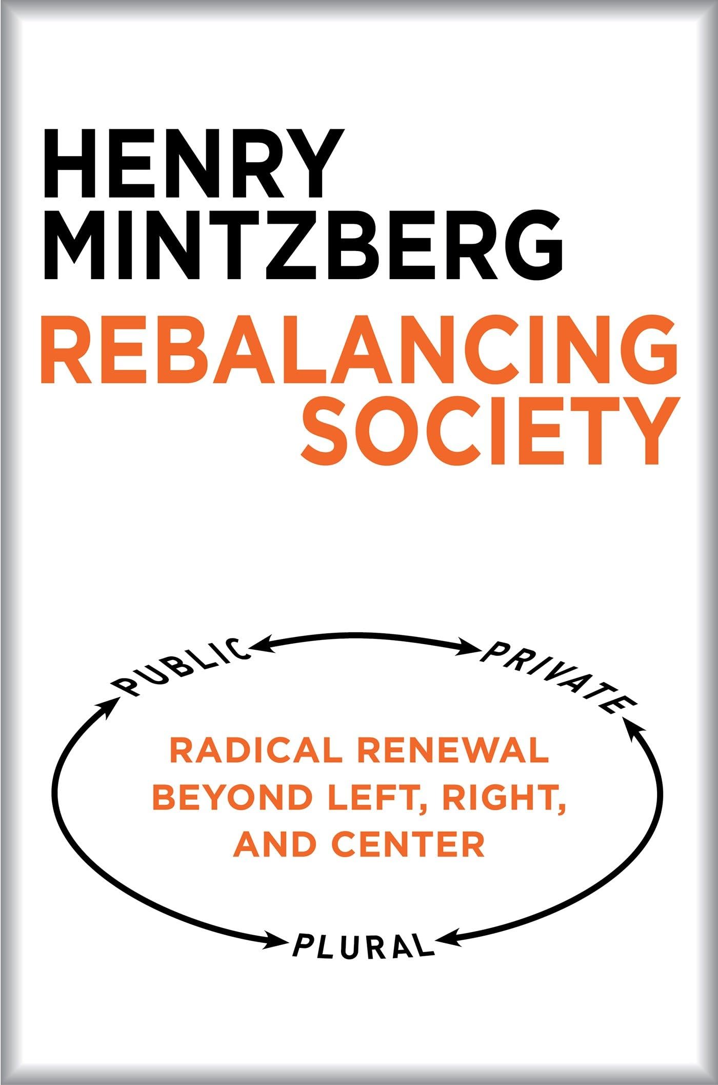 Rebalancing Society: Radical Renewal Beyond Left, Right, and Center,New