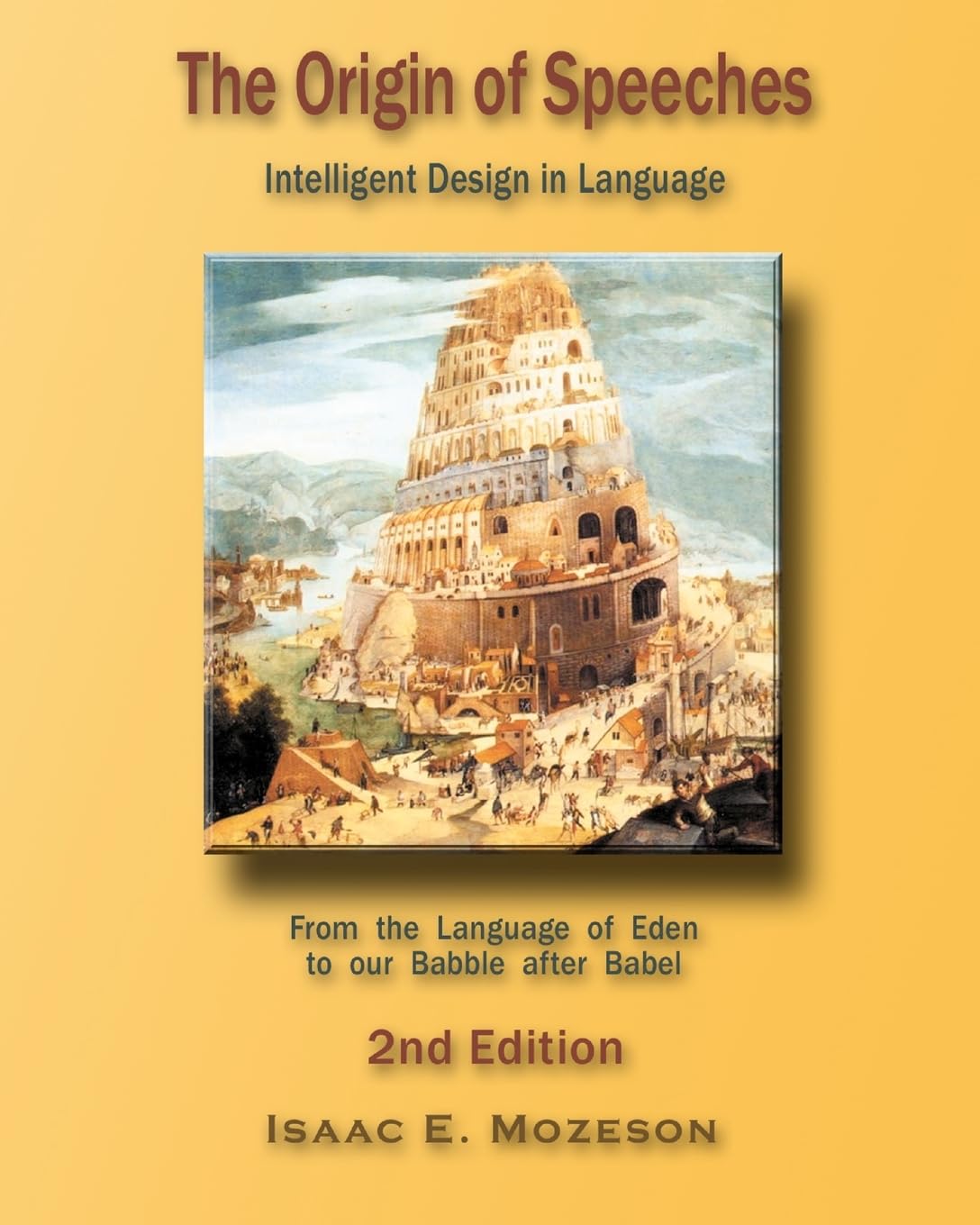 The Origin Of Speeches: Intelligent Design In Language