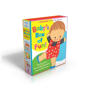 Baby's Box of Fun (Boxed Set): A Karen Katz LifttheFlap Gift Set: Where Is Baby's Bellybutton?; Where Is Baby's Mommy?: Toes, ,Used