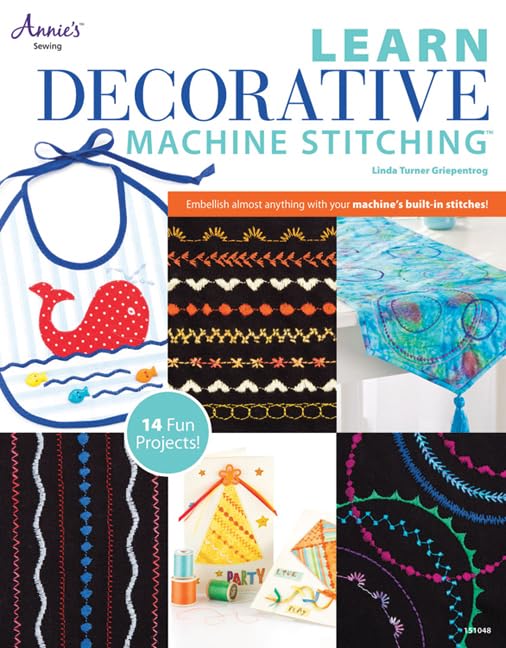 Learn Decorative Machine Stitching,Used