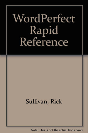 Wordperfect Rapid Reference,Used