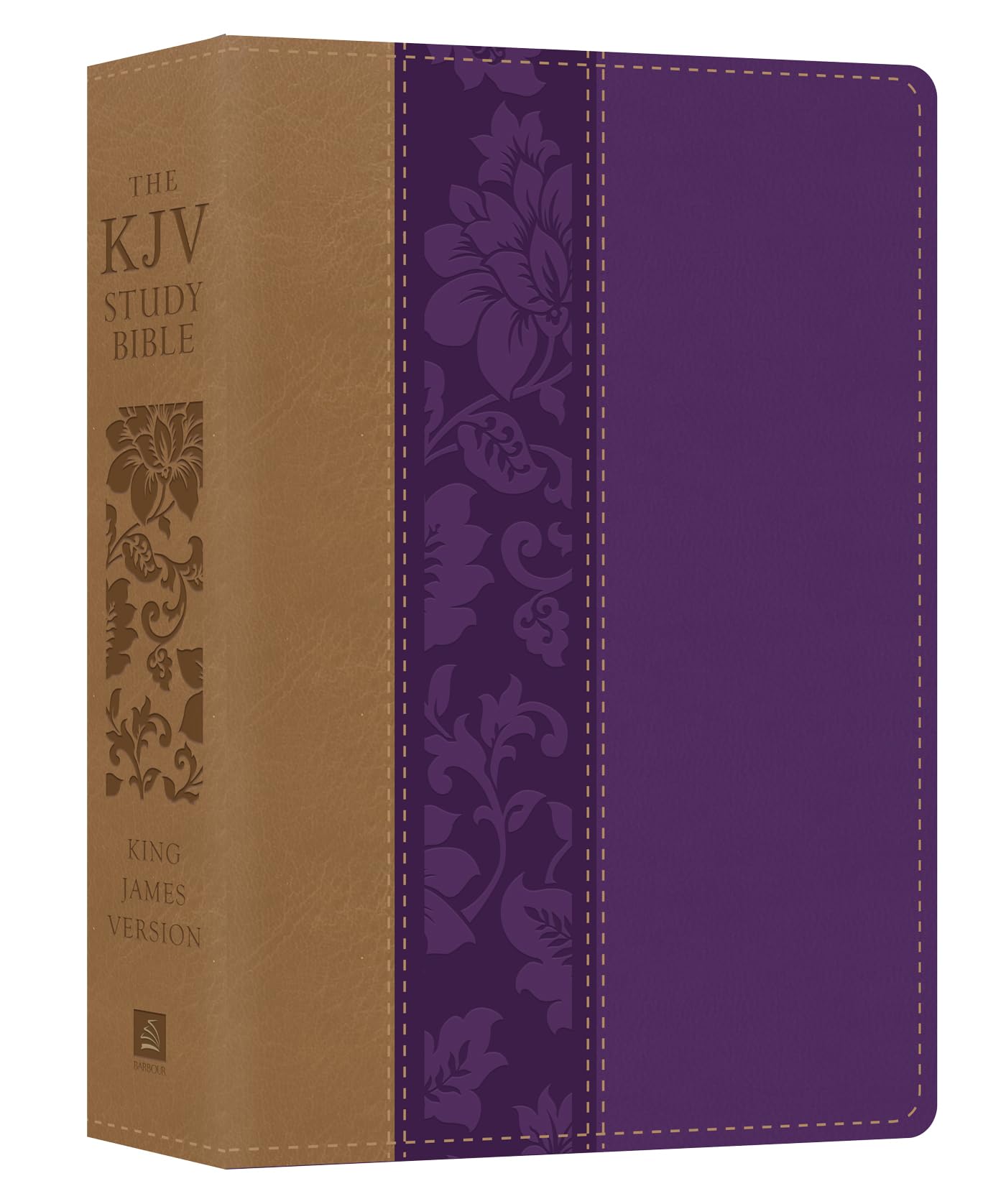 The Kjv Study Bible  Large Print [Violet Floret]