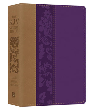 The Kjv Study Bible  Large Print [Violet Floret]