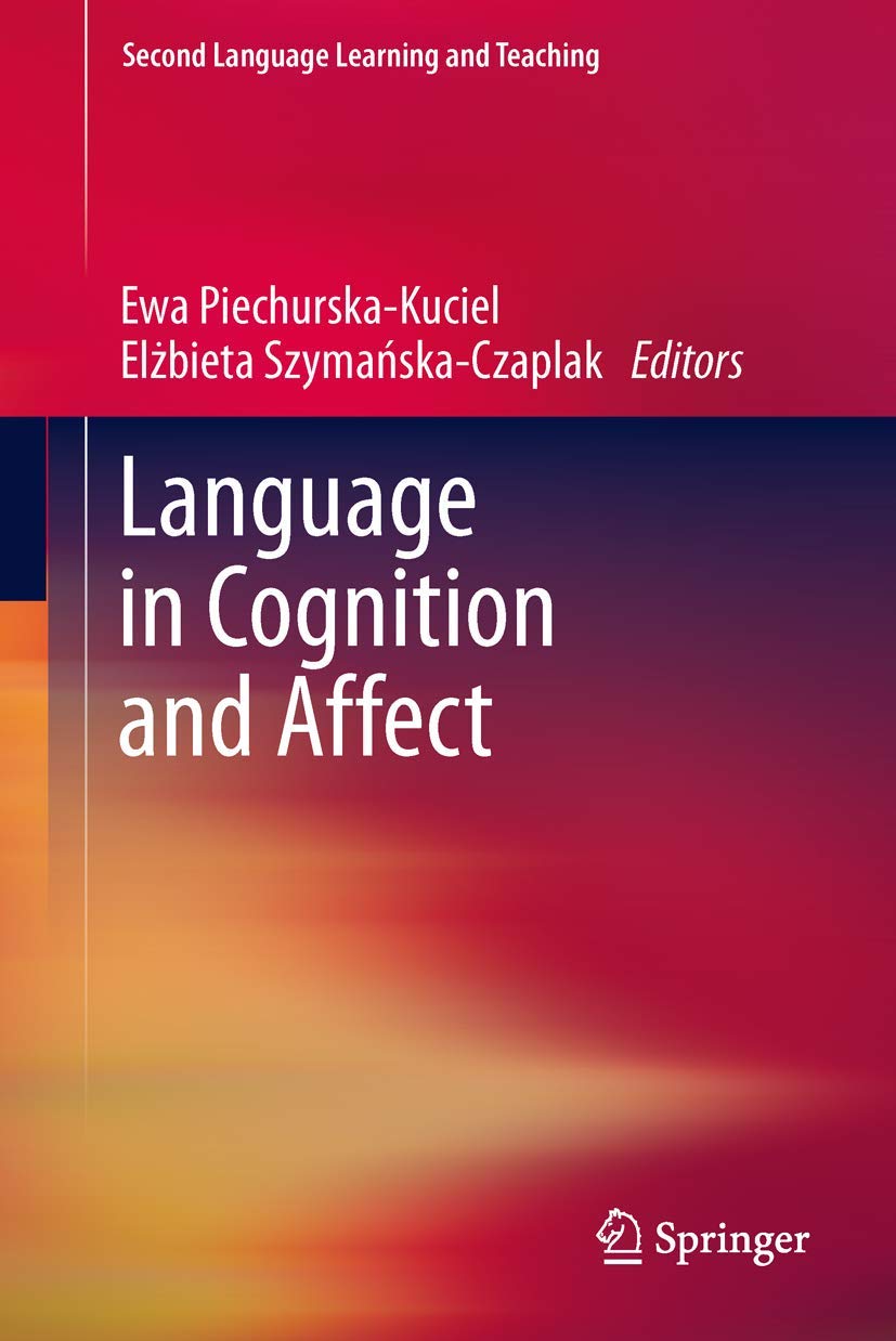 Language In Cognition And Affect (Second Language Learning And Teaching),Used
