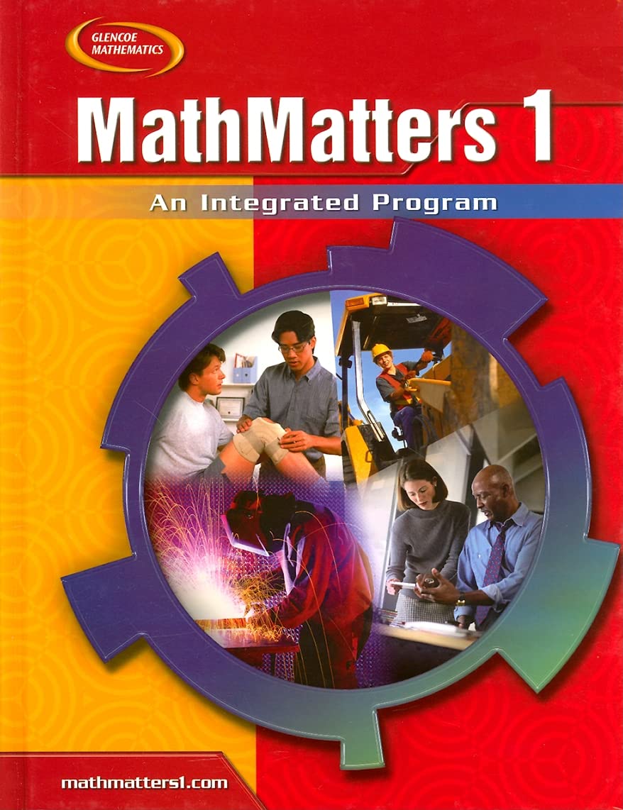 Mathmatters 1: An Integrated Program, Student Edition,New