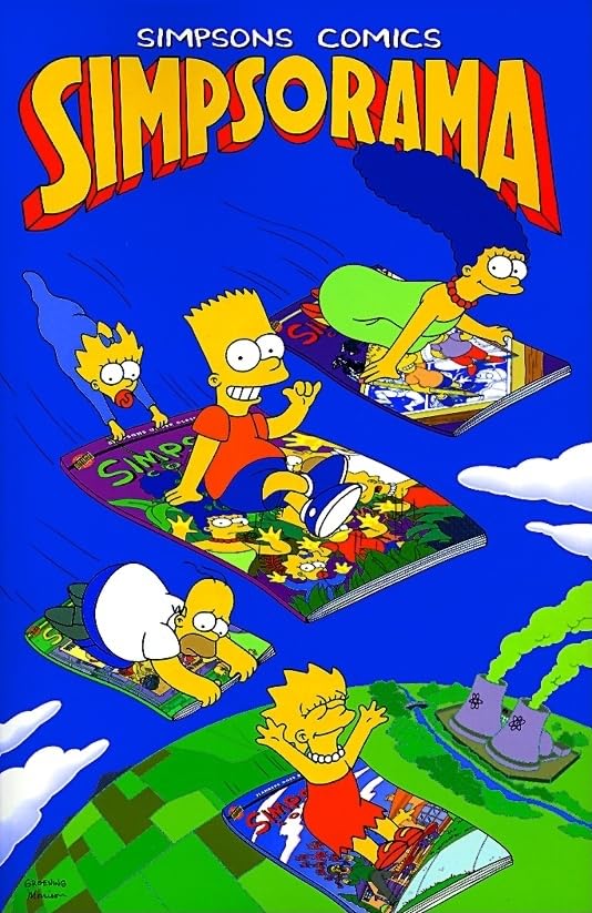 Simpsons Comics Simpsorama (Simpsons Comics Compilations),Used
