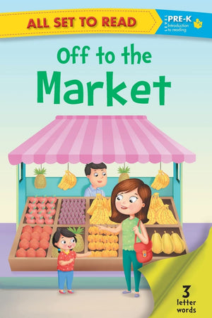All Set To Read- Level Pre-K Off To The Market- Readers