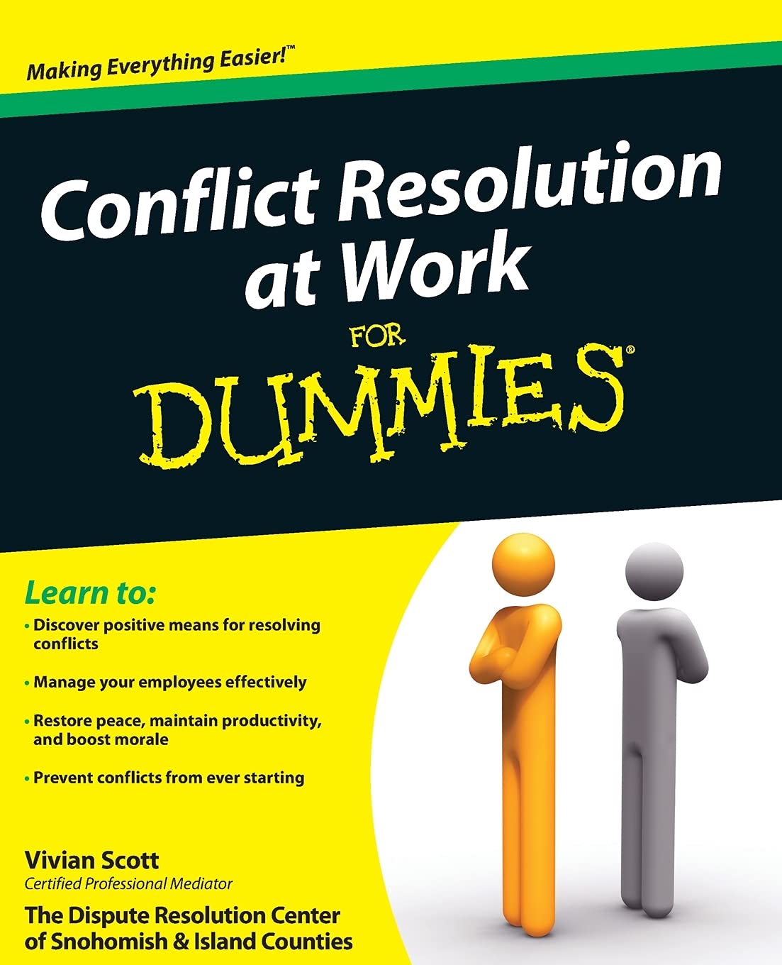 Conflict Resolution At Work For Dummies,New