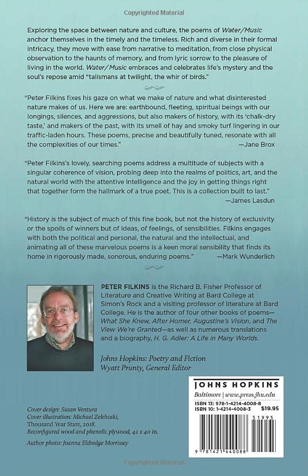 Water / Music (Johns Hopkins: Poetry and Fiction),Used