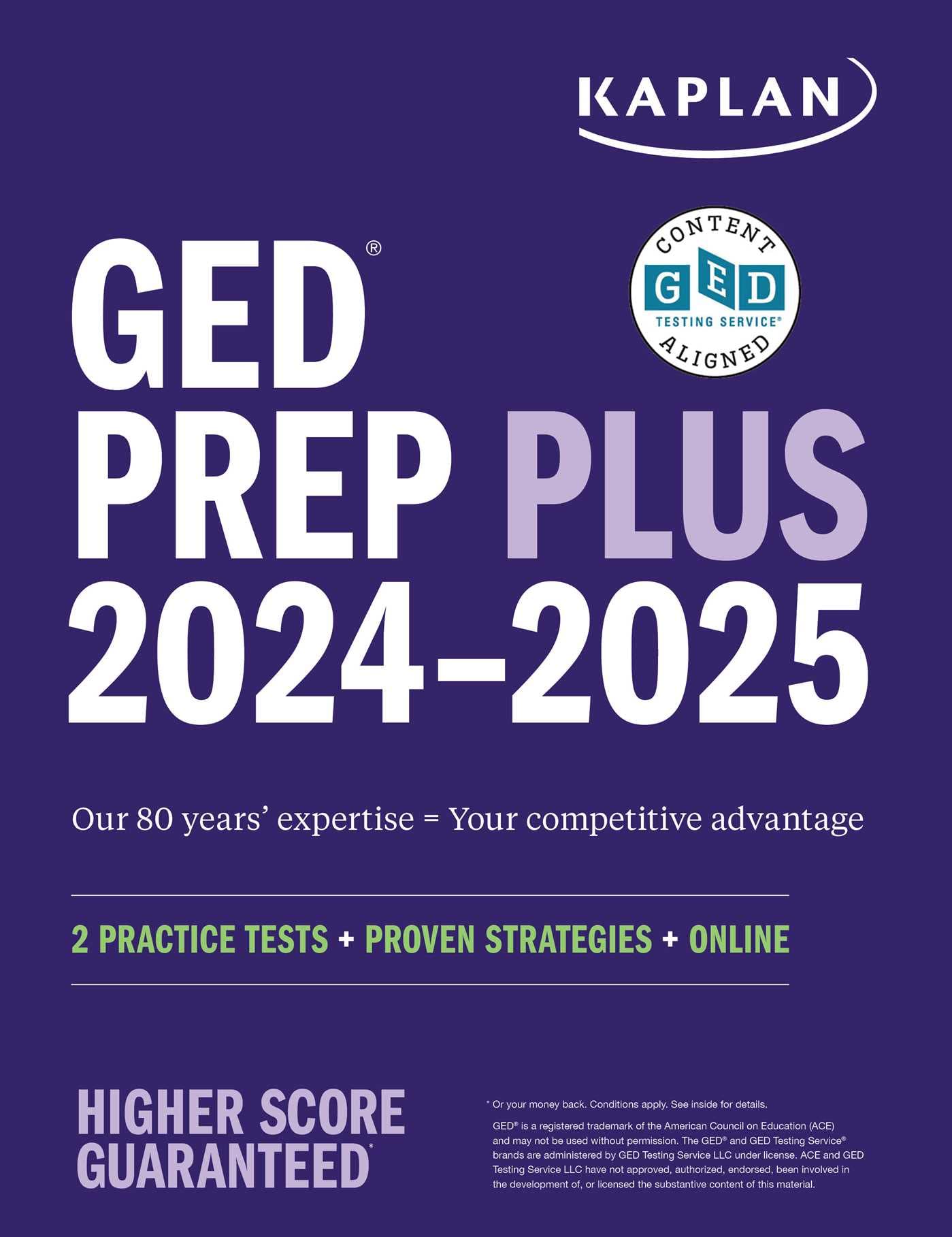Ged Test Prep Plus 20242025: Includes 2 Full Length Practice Tests, 1000+ Practice Questions, And 60+ Online Videos (Kaplan Tes,New