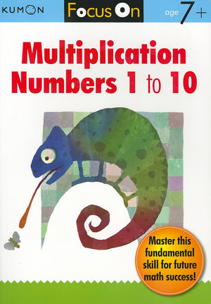 Kumon Focus On Multiplication: Numbers 110,Used